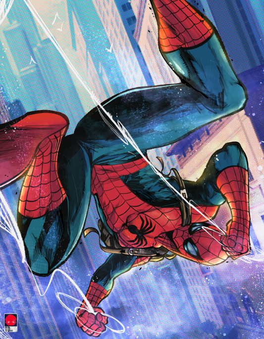 Spidey | Danny Sketch | Full Colour Print cover – Collector Cartel™ exclusive