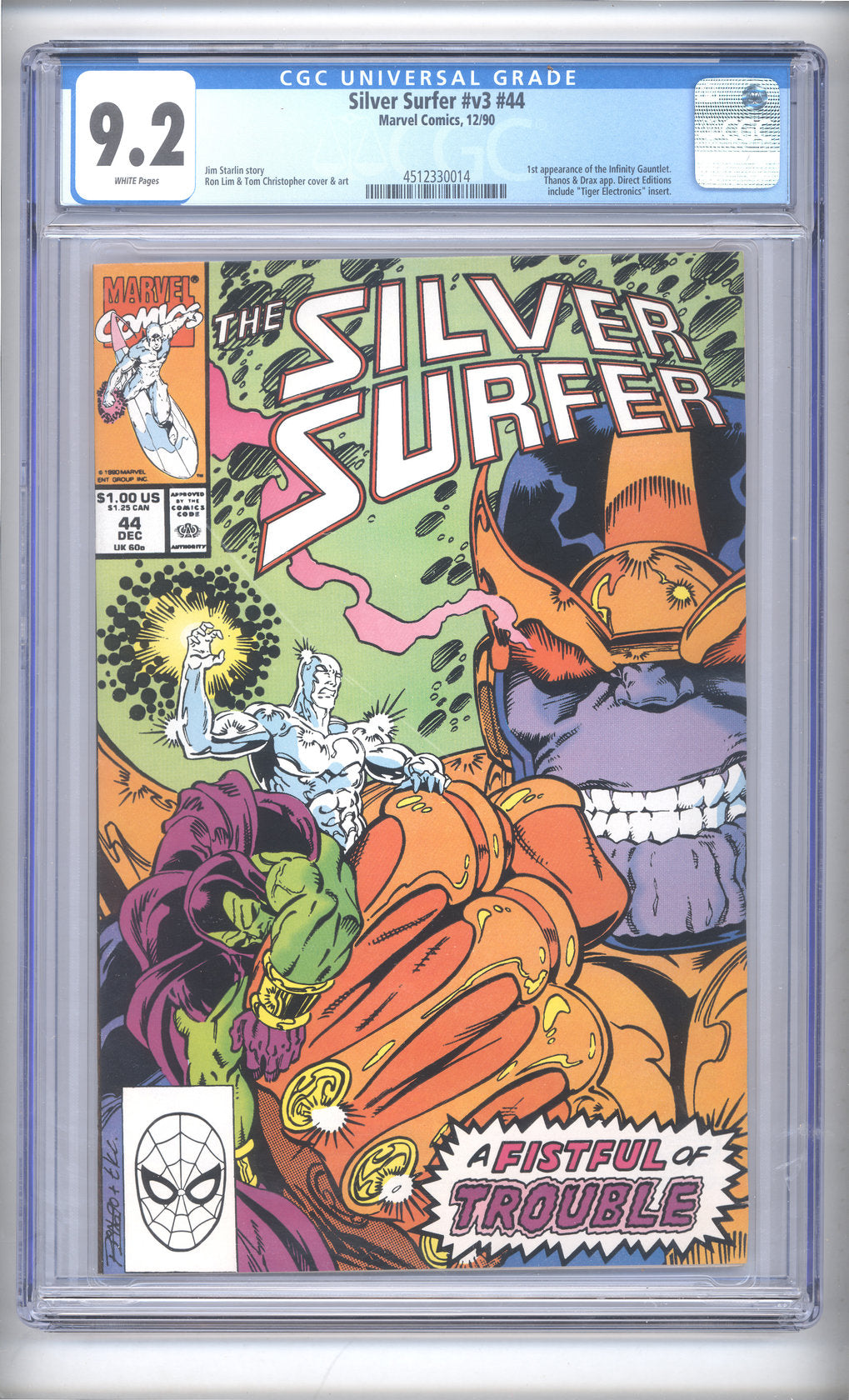 Silver Surfer V3 #44 | CGC 9.2