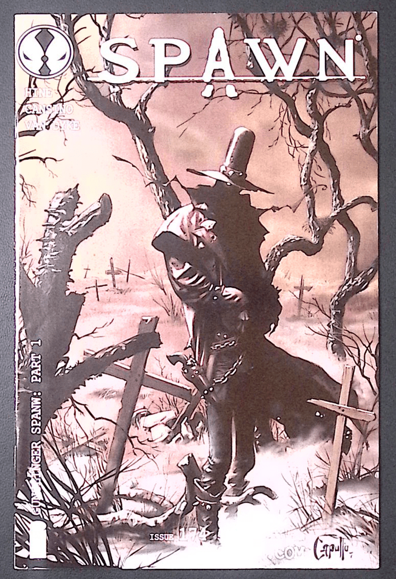 Spawn #174 raw comic estimated VF/NM first appearance and origin of Gunslinger Spawn Image Comics 2008