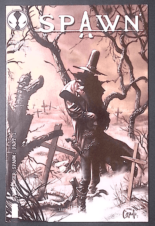 Spawn #174 raw comic estimated VF/NM first appearance and origin of Gunslinger Spawn Image Comics 2008