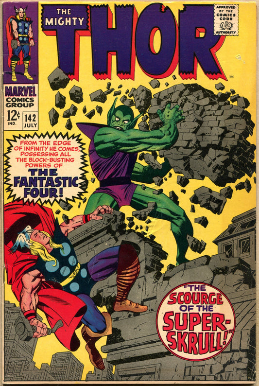 The Mighty Thor 142 VG+ (July 1967)