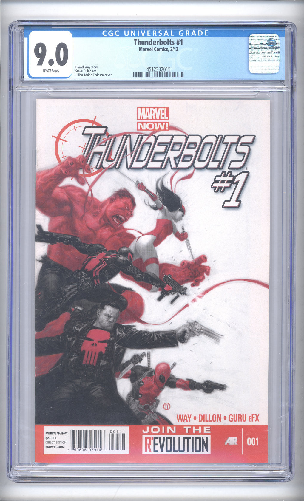 Thunderbolts #1 | CGC 9.0