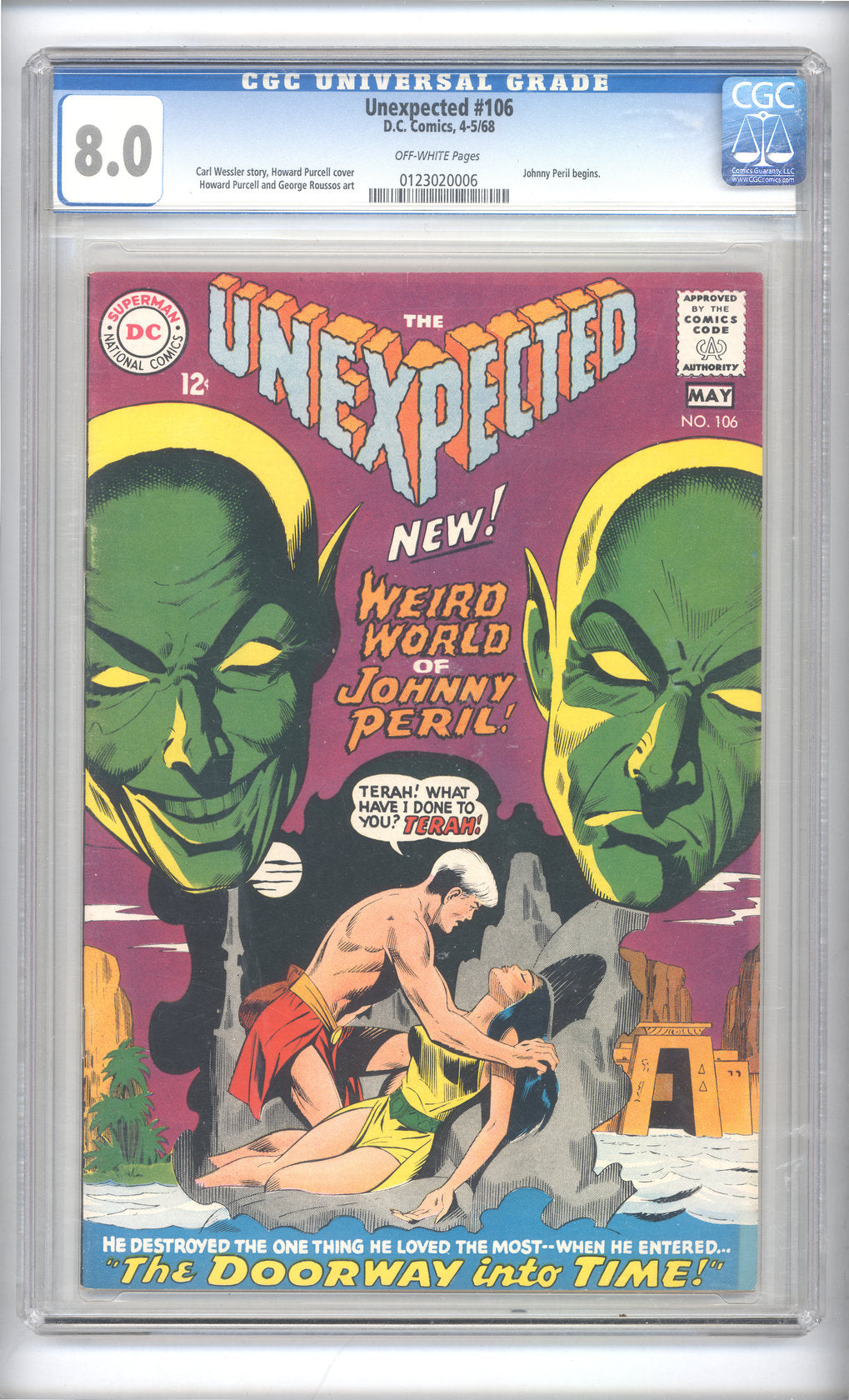 Unexpected #106 | CGC 8.0