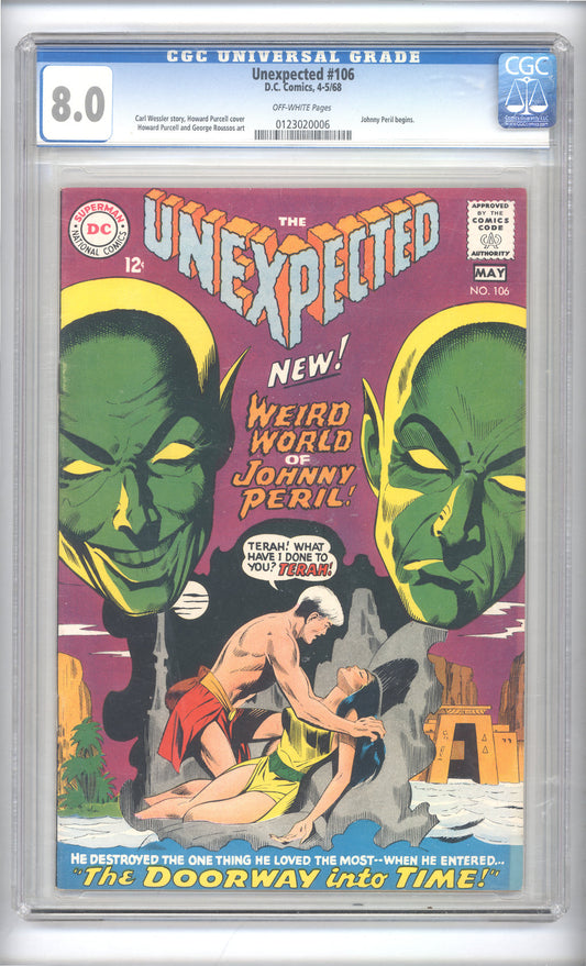 Unexpected #106 | CGC 8.0