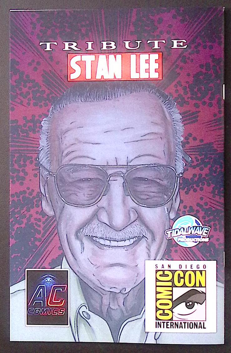 Tribute Stan Lee Wil Shrike SDCC Exclusive – Signed Ghost Face Remarque