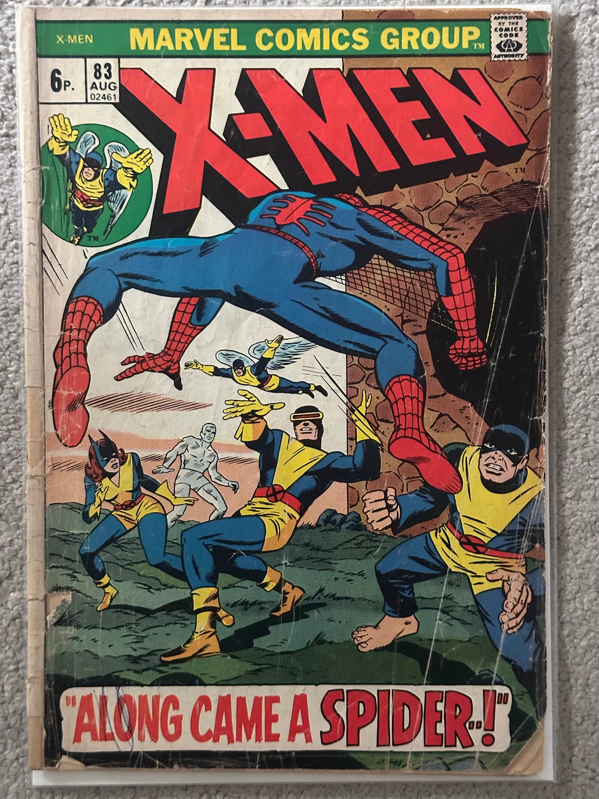 The X-Men #83 (1973) – Spider-Man & Original X-Men Key See Description