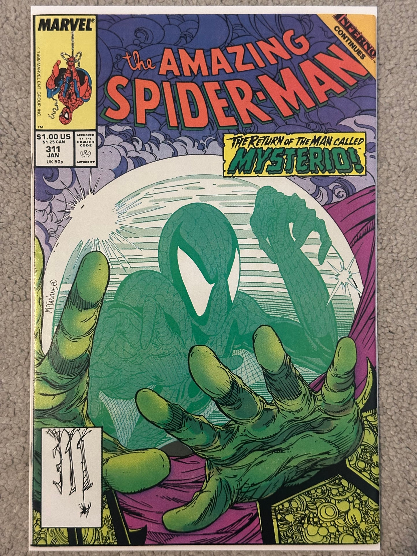 The Amazing Spider-Man #311 (1988) – Mysterio Key