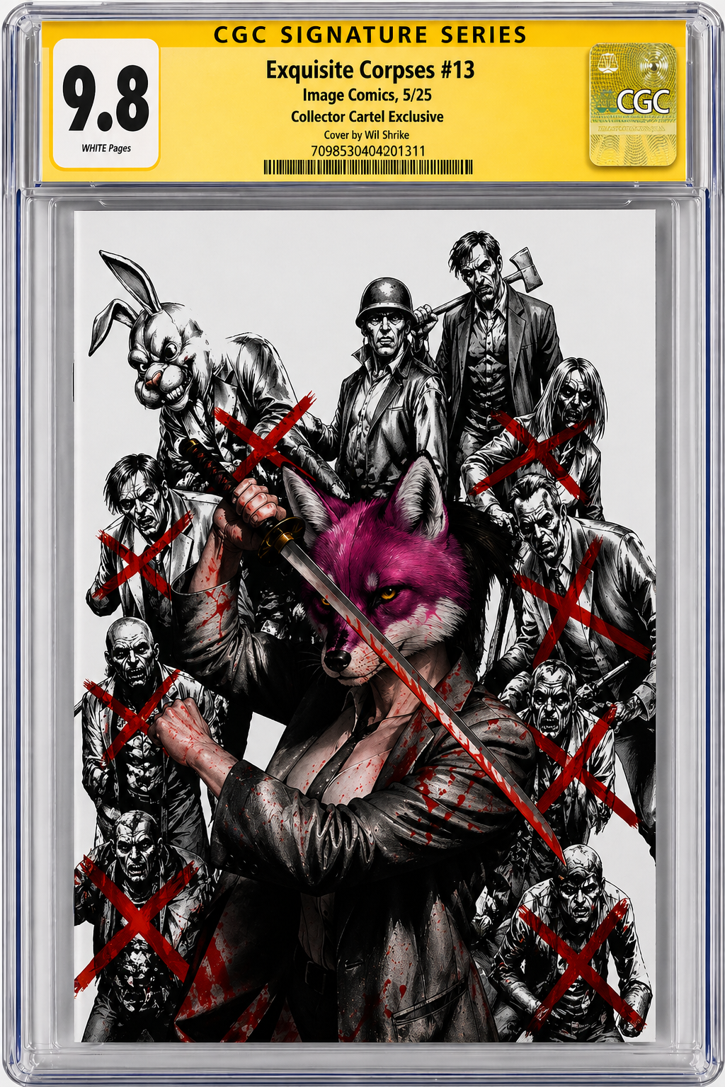 Exquisite Corpses #13 Wil Shrike Collector Cartel Exclusive