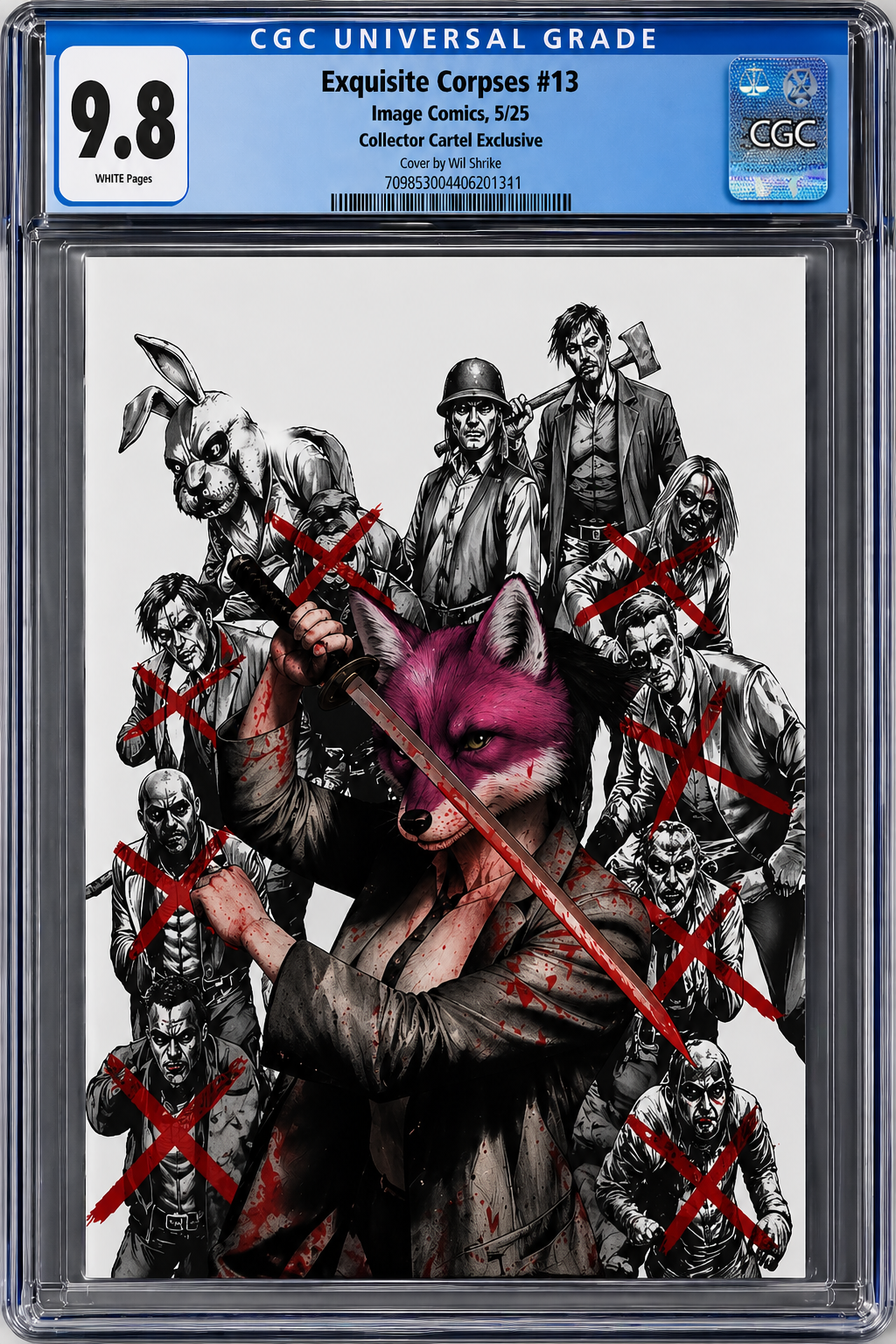 Exquisite Corpses #13 Wil Shrike Collector Cartel Exclusive