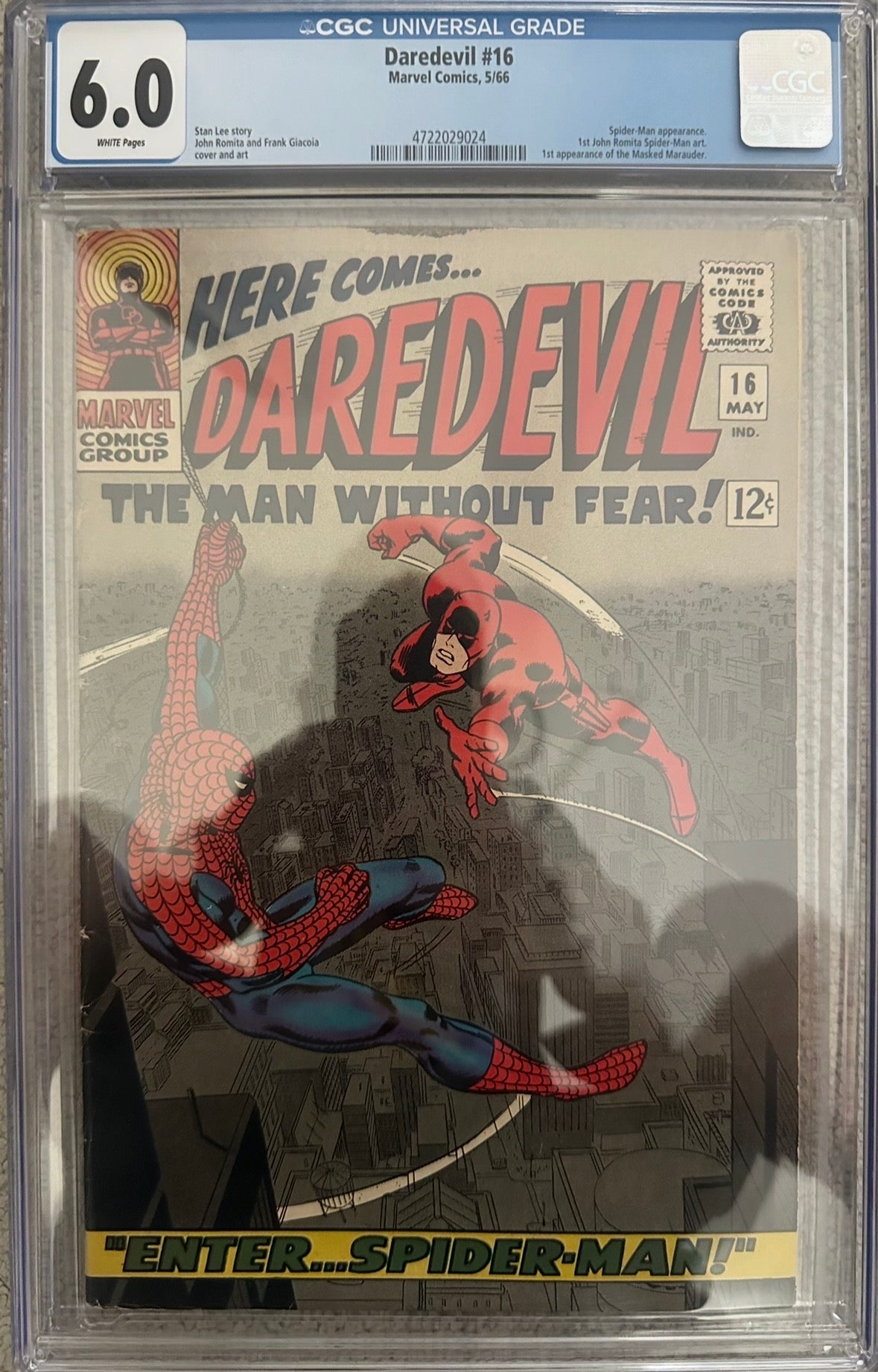 Daredevil #16 (1966) – CGC 6.0/Key Romita Art