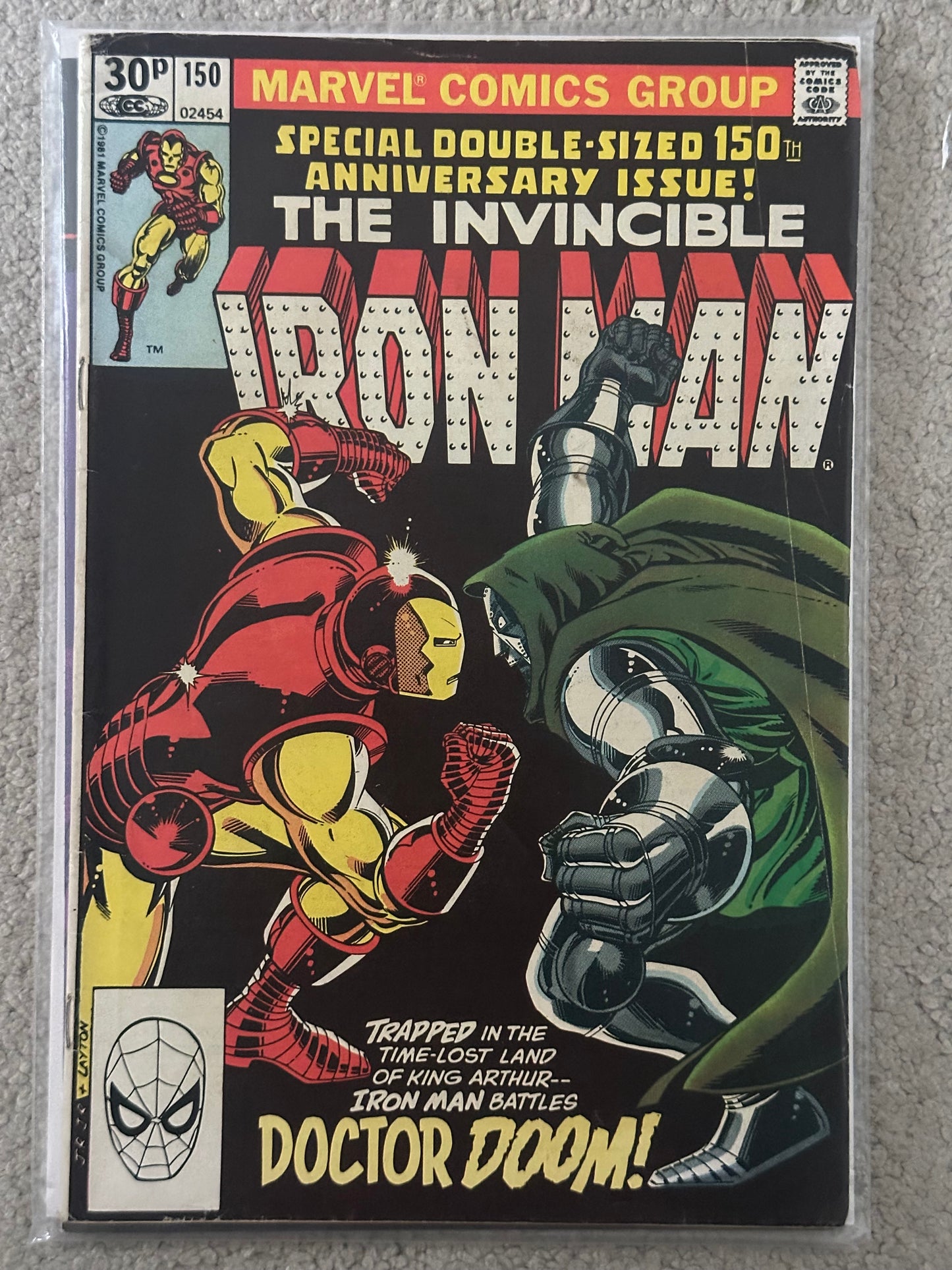 The Invincible Iron Man #150 (1981) – UK Pence Variant Key